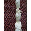 Image 8 : 25.5" Ivory carving of angel, walrus, bear and other animals on bone igloo base (2)
