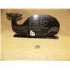 Image 1 : Scrimshawed baleen whale with recipe for "Whale Stew" 4.5" tall, 10.5" long by Robert Crumley (2)