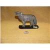 Image 2 : CHOICE on 2 baleen scrimshawed wolves on baleen base by Robert Crumley (2)