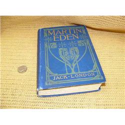 Jack London's Martin Eden, 1st edition 1909 published by McMillan Co. (700)