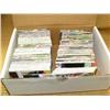 Image 4 : 2 boxes of football and hockey cards, one box says Proset (700)