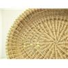 Image 2 : Lot of 3 baskets: 11" Yup'ik Eskimo basket, 9" birch bark basket, 21" handmade basket with seashells