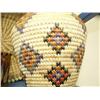 Image 5 : Lot of 3 baskets: 11" Yup'ik Eskimo basket, 9" birch bark basket, 21" handmade basket with seashells