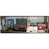 Image 1 : Decanters, tools, and 2 large boxes of CDs and cassettes (165)