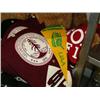 Image 3 : Collection of t-shirts and Stanford University memorabilia, huge approx. 44" teddy bear with cowboy 