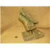 Image 1 : 9" soapstone wolf head (2)