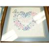 Image 5 : Lot of 5 pieces of art: Triple matted and framed photo of eagle, 4 assorted framed prints (2)
