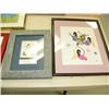 Image 10 : Lot of 11 framed pieces of art: Merry Christmas, signed and number print from 1988 (2)