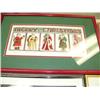 Image 2 : Lot of 11 framed pieces of art: Merry Christmas, signed and number print from 1988 (2)