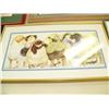 Image 5 : Lot of 11 framed pieces of art: Merry Christmas, signed and number print from 1988 (2)