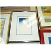 Image 6 : Lot of 11 framed pieces of art: Merry Christmas, signed and number print from 1988 (2)