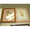 Image 9 : Lot of 11 framed pieces of art: Merry Christmas, signed and number print from 1988 (2)