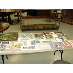 Large assortment of shrink wrapped prints (2)