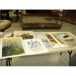 Large assortment of shrink wrapped prints (2)