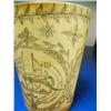 Image 4 : Extremely rare scrimshawed ivory cup, retail value $3000.00, with cannon, British flags, duke of Wel