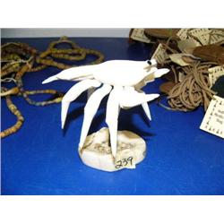 Extremely rare 5" long ivory lobster by Paul Kulak of Fairbanks, AK , retail value $900 (33)