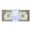 Image 1 : Pack of (100) Consecutive 2017 $1 Federal Reserve STAR Notes Chicago