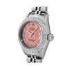 Image 2 : Rolex Ladies Stainless Steel Salmon Roman Diamond Datejust Wristwatch
