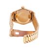 Image 9 : Rolex Ladies 18K Yellow Gold Champagne Index President Wristwatch With Rolex Box