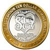Image 4 : .999 Silver City Casino Las Vegas, Nevada $10 Limited Edition Gaming Token