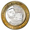 Image 2 : .999 Fine Silver Gold Coast Las Vegas $10 Casino Limited Edition Gaming Token