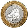 Image 1 : .999 Silver Four Queens Casino Hotel Las Vegas $10 Limited Edition Gaming Token