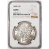 Image 1 : 1898-S $1 Morgan Silver Dollar Coin NGC AU58