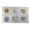 Image 1 : 1960 (5) Coin Proof Set in Cellophane