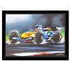 Image 1 : Victor Spahn "Renault F1 (Alain Prost)" Limited Edition Lithograph on Paper