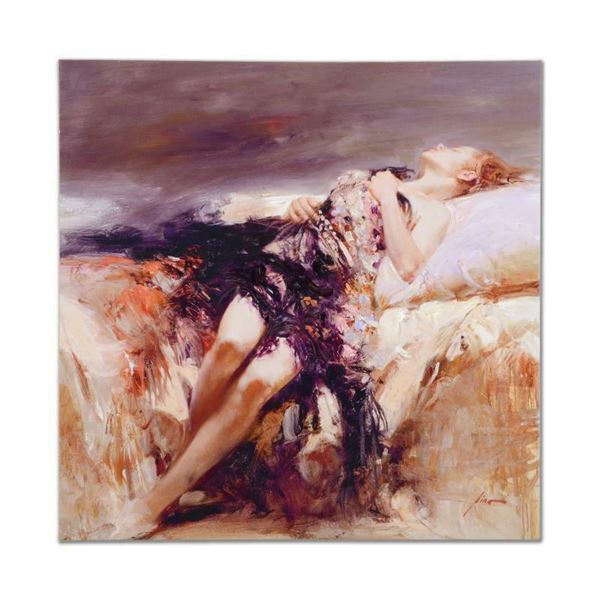 Pino (1939-2010) "Ecstasy" Limited Edition Giclee On Canvas