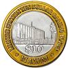 Image 2 : .999 Silver Maxim Hotel & Casino Las Vegas, NV $10 Limited Edition Gaming Token