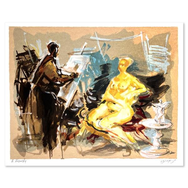 Avinoam Kosowsky Limited Edition Serigraph On Paper