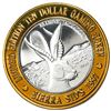 Image 2 : .999 Silver Sierra Sids Sparks, Nevada $10 Casino Limited Edition Gaming Token