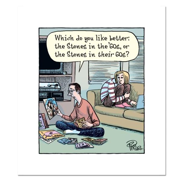 Bizarro "Stones Sixties" Limited Edition Giclee on Paper