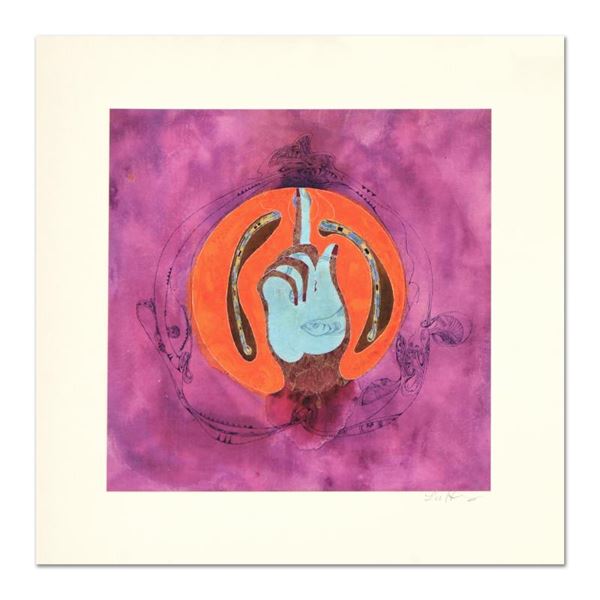 Lu Hong "Mudra Tarjani, Vigilance" Limited Edition Giclee On Paper