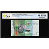 Image 1 : 2014 Kuwait 1/2 Dinar Note Pick# 30a PCGS Superb Gem Uncirculated 68PPQ