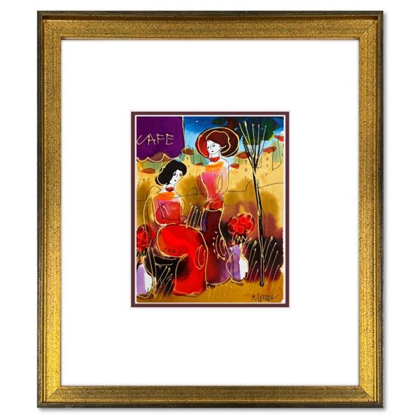 Moshe Leider Original Mixed Media On Paper