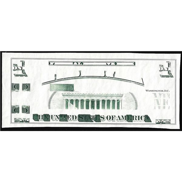 Circa 1970's Lincoln Memorial Giori Note
