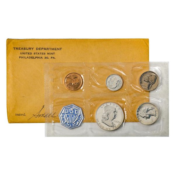 1960 (5) Coin Proof Set in Envelope