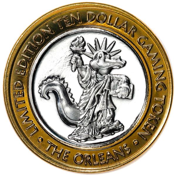 .999 Silver The Orleans Hotel & Casino Las Vegas, NV $10 Casino Token Limited Edition