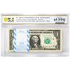Image 1 : Pack of 2017A $1 Federal Reserve STAR Notes SF Fr.3005-L* PCGS Gem UNC 65PPQ