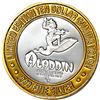 Image 3 : .999 Silver Aladdin Resort Casino Las Vegas, NV $10 Limited Edition Gaming Token