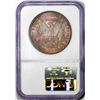 Image 4 : 1899-O $1 Morgan Silver Dollar Coin NGC MS64 Amazing Toning