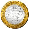 Image 4 : .999 Silver Ballys Las Vegas, Nevada $10 Casino Limited Edition Gaming Token