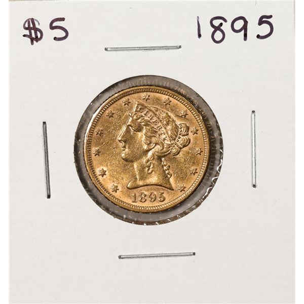 1895 $5 Liberty Head Half Eagle Gold Coin