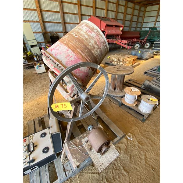 Elec. Cement mixer. Not to be Picked Up Until After 3-6pm July 12th
