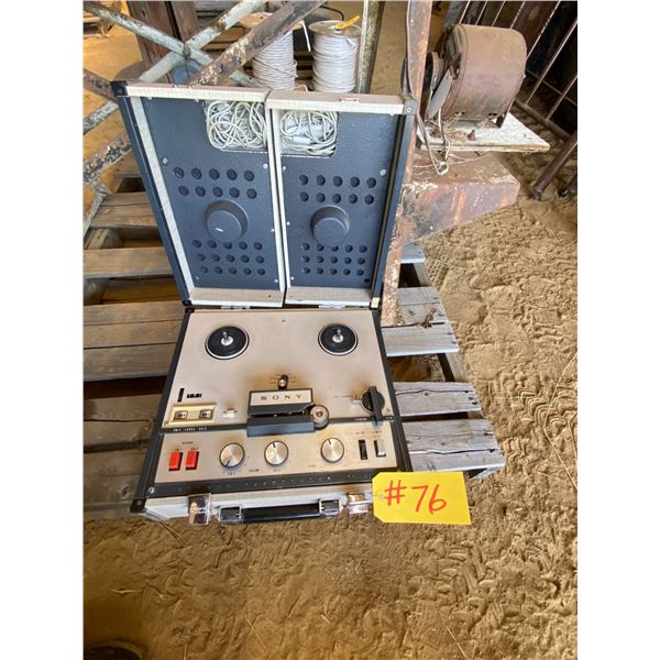 Sony tape recorder