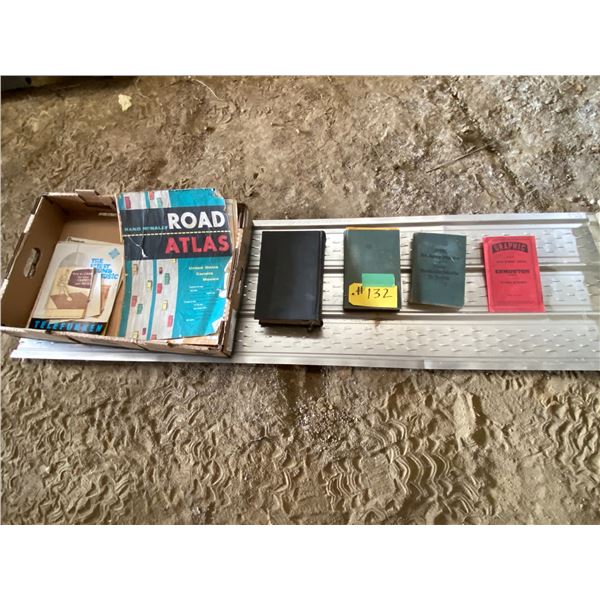 4- Old books & atlas