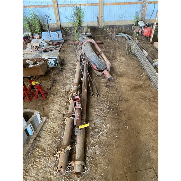 10-section rolling draw bar. Not to be Picked Up Until After 3-6pm July 12th