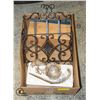 Image 1 : NEW PARTYLITE VIENNA HANGING SCONCE WITH WROUGHT